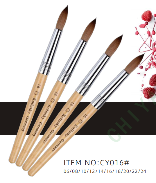 CY016# Kolinsky nail brush