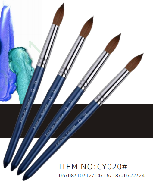 CY019# Kolinsky nail brush