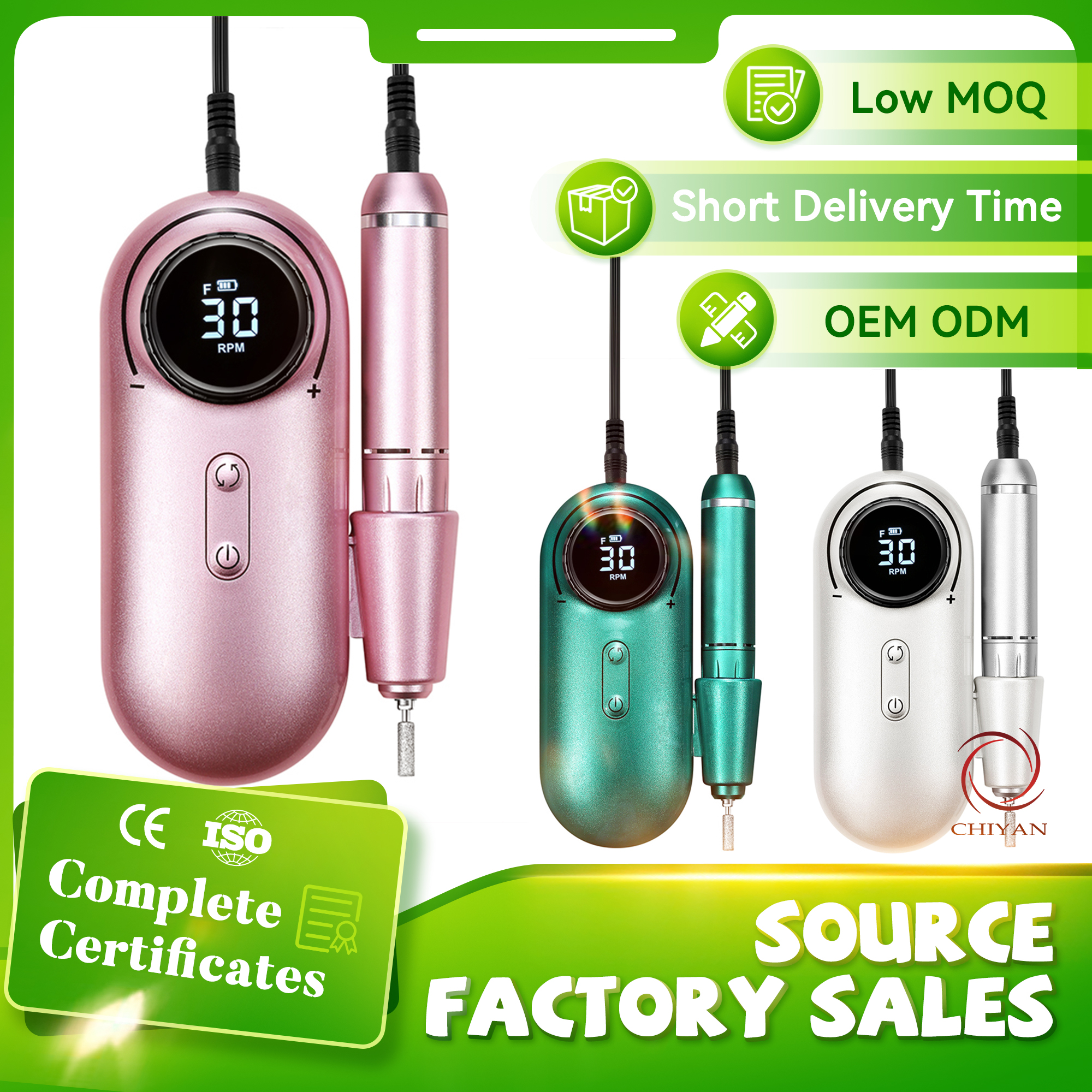Premium Portable Electric Nail Drill Bit