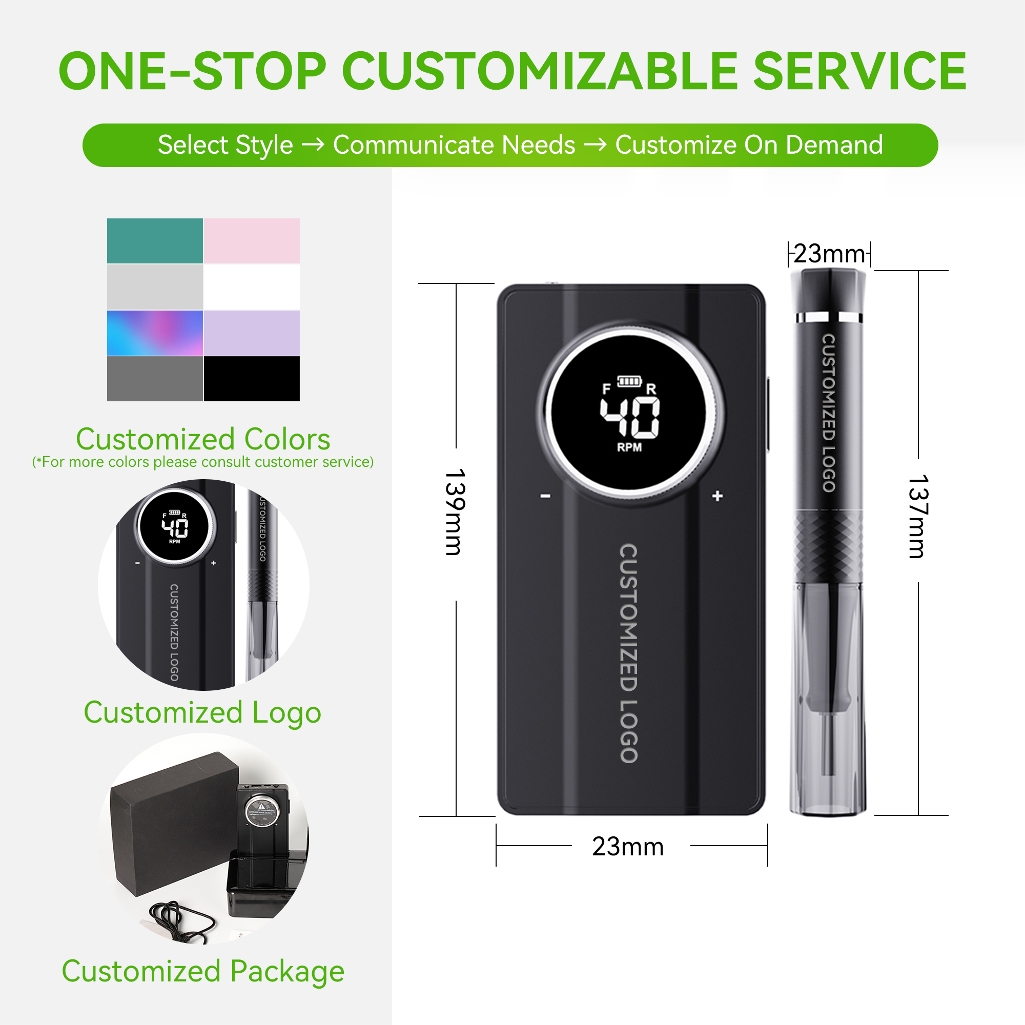 Chiyan Produces and Wholesales Manicure Nail Drills, Powerful Handheld Portable Long-lasting Electric Nail Drills