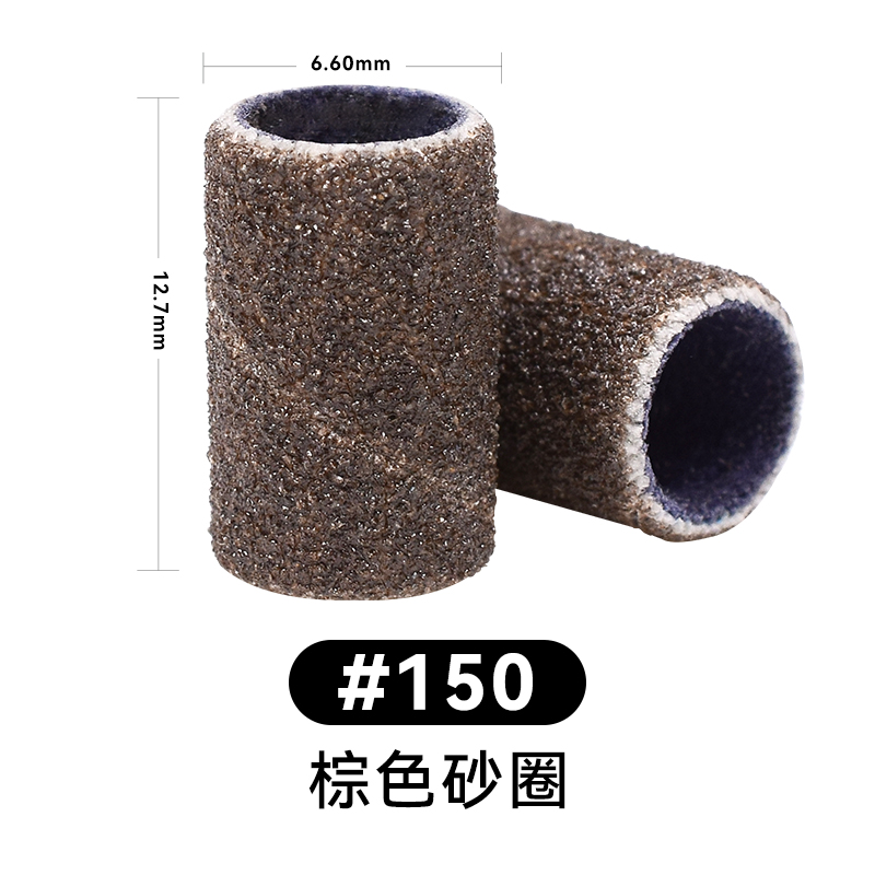 Factory OEM Free Sample High Quality Aluminum Oxide Japan NCA Mini Sanding Bands for Brown Nail Drill Bits