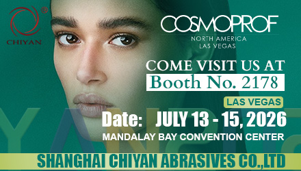 Meet Shanghai Chiyan Abrasives at Cosmoprof North America 2026 – Las Vegas