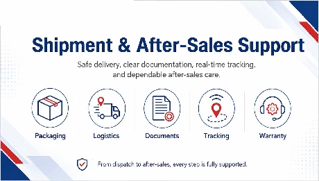 Shipment & After‑Sales Support